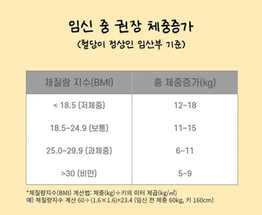 임신 체중 증가