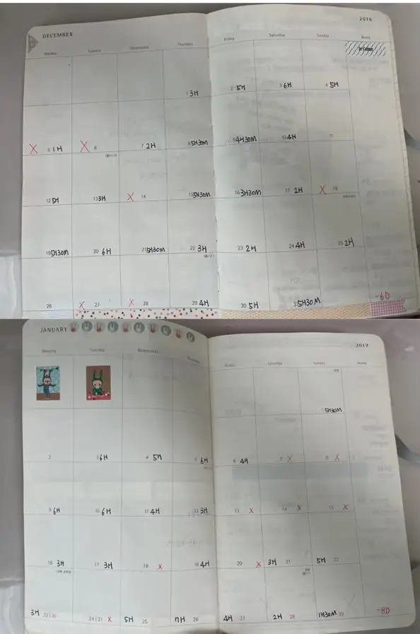 먹토 기록