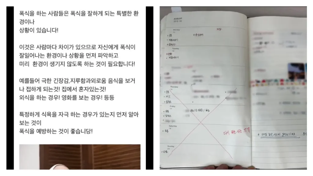 식이장애 고치기