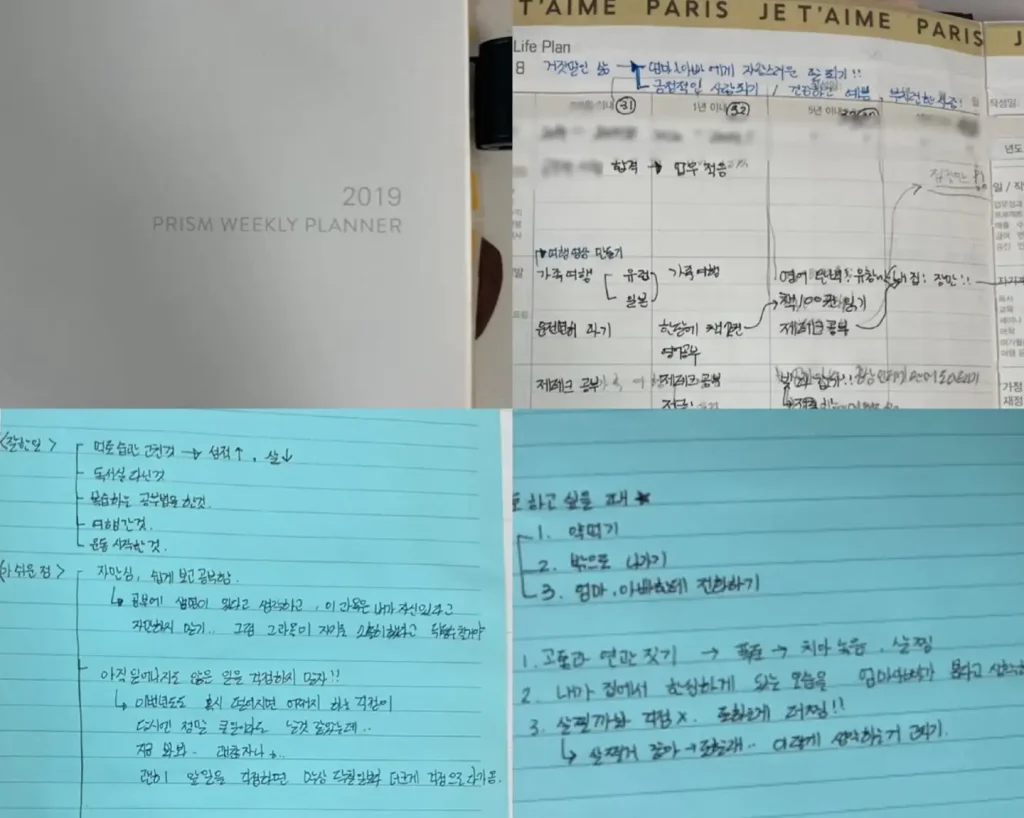식이장애 기록